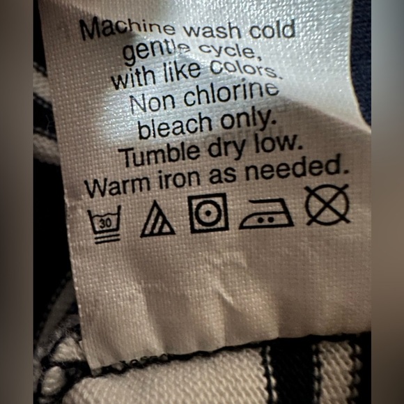 J. Crew Villa Button-Back Detail Dress Black/Cream Stripe  - Size Small - Picture 7 of 10